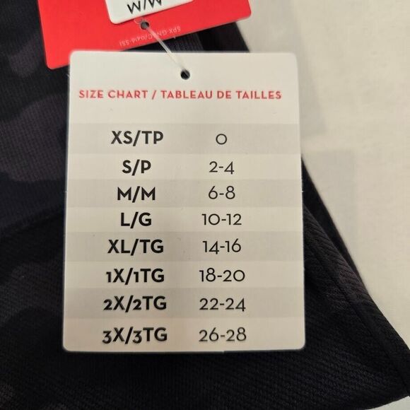 SPANX Look At Me Now Bike Shorts Black Camo Size Medium 7" Inseam 50180R‎ NWT - Picture 8 of 9